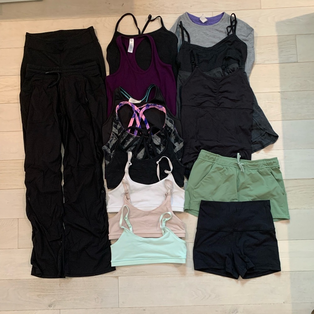 MEGA BUNDLE DEAL Size 14 a Ivivva (Lululemon Girls) 15 ITEMS